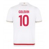 Herren Fußballbekleidung AS Monaco Aleksandr Golovin #10 Heimtrikot 2025-26 Kurzarm